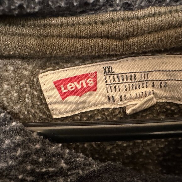 Levi's California Bear and Red Star unisex hoodie XL - Picture 3 of 5